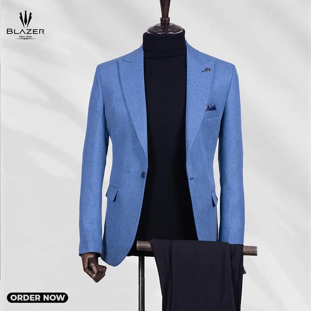 Front of mens Basic Tee in black.